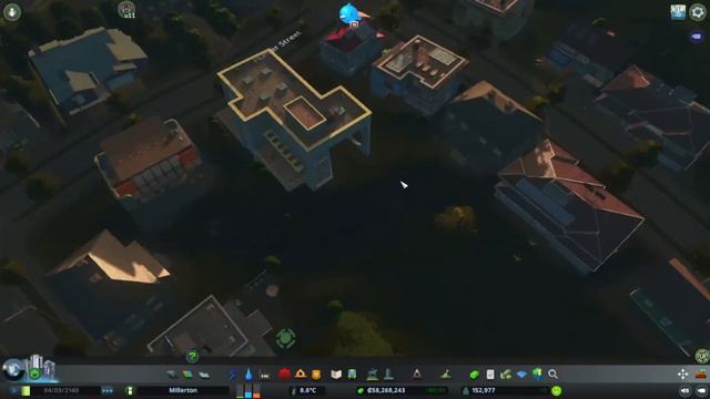 Cities Skylines: 7 Lakes Map playthrough / Episode 29: New Stadium and tourist area! смотреть онлайн
