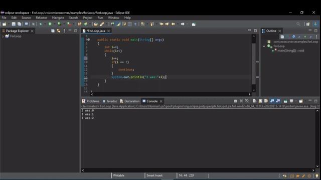 Java Basics: Continue смотреть онлайн