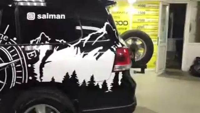 Виниловые наклейки на Toyota смотреть онлайн