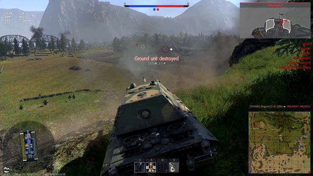 War Thunder - E-100 Rare Tank Gameplay | 8 Kills смотреть онлайн
