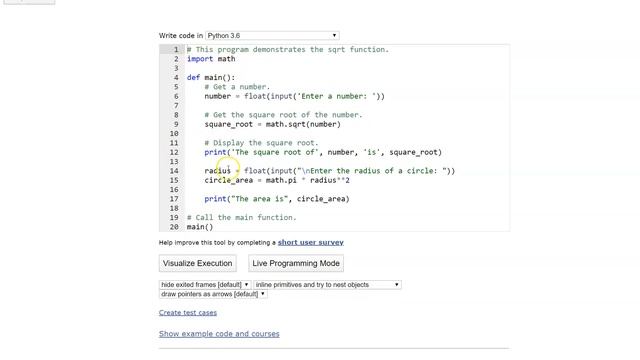 CIS 2 - Python - Chapter 5 - Section 5.9 The math Module смотреть онлайн