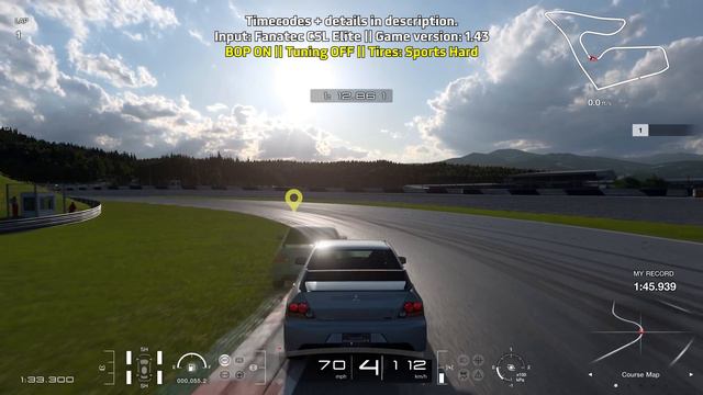 GT7 Lap Time Challenge Guide - Red Bull Ring - Mitsubishi Lancer Evolution IX MR GSR '06 смотреть онлайн