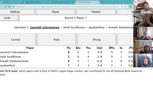Tier 1 Semi Finals India Track ft. Samanth, JK, Aswath & Vinid. Read by Tanmay. смотреть онлайн