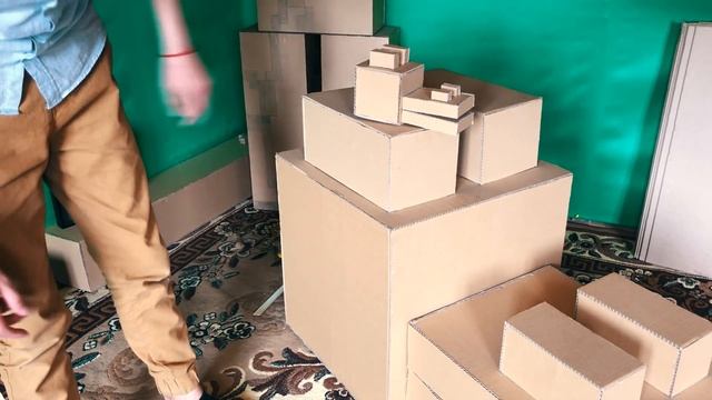 ЭНДЕР ДРАКОН ИЗ КАРТОНА | ГОЛОВА И ШЕЯ | 10 МЕТРОВ смотреть онлайн