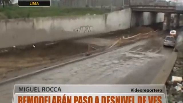 Remodelarán paso a desnivel en Villa El Salvador смотреть онлайн