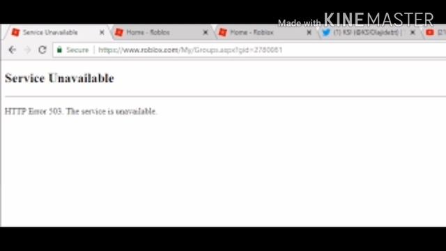 Error 503 de Roblox ¿Qué sucedió? | Primer vistazo смотреть онлайн