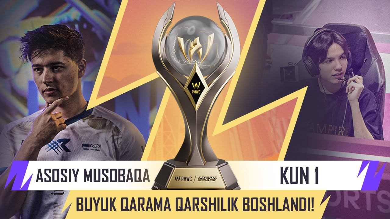 [UZ] Asosiy musobaqa 2024 PMWC x EWC, Kun 1 | PUBG MOBILE WORLD CUP x ESPORTS WORLD CUP смотреть онлайн