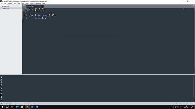 Оператор for Python смотреть онлайн