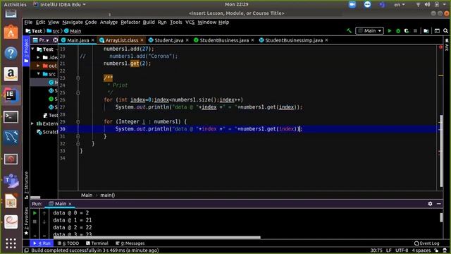 Data structure in Java Arabic Arrays & Collections Part 2 + Exception Handling Part 1 смотреть онлайн