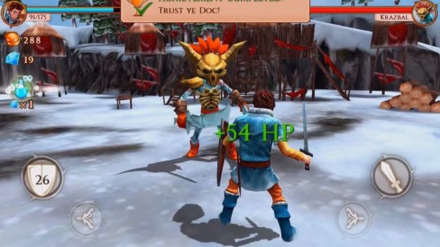 Beast Quest - Gameplay Walkthrough Part 5 - Nanook World: Krazbal (iOS, Android) смотреть онлайн