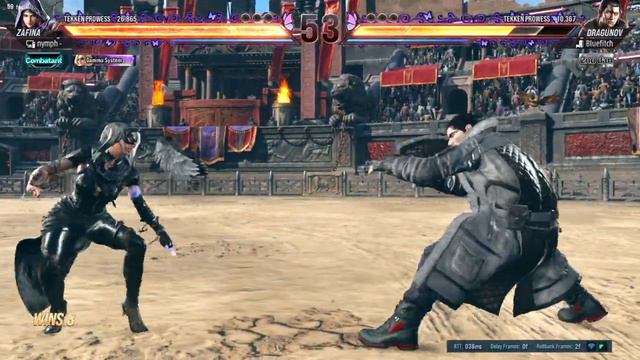 Tekken 8 | Zafina (Nymph) vs Dragunov смотреть онлайн