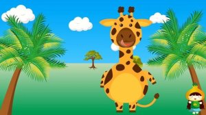 Артикуляционная гимнастика в стихах с жирафом