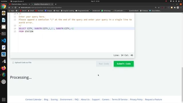 #13 Weather Observation Station 8 | HackerRank SQL Solutions смотреть онлайн