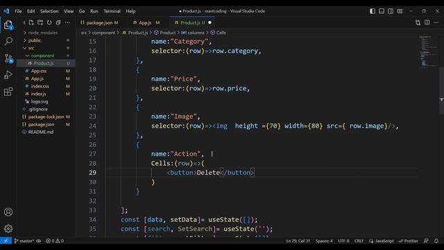 React Data Table Component | Search, Filter, Pagination & Styling смотреть онлайн