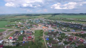 Аэросъемка села Сарманово