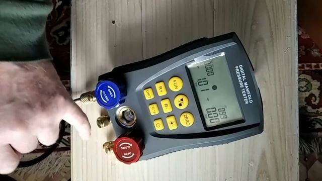 Манометрический коллектор. Digital manifold pressure tester смотреть онлайн