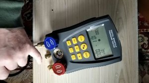 Манометрический коллектор. Digital manifold pressure tester