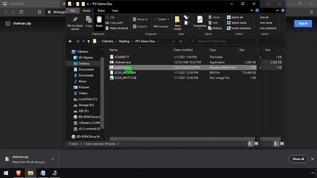 Converting PlayStation 1 Games Between Formats (cue/bin, pbp, chd) смотреть онлайн