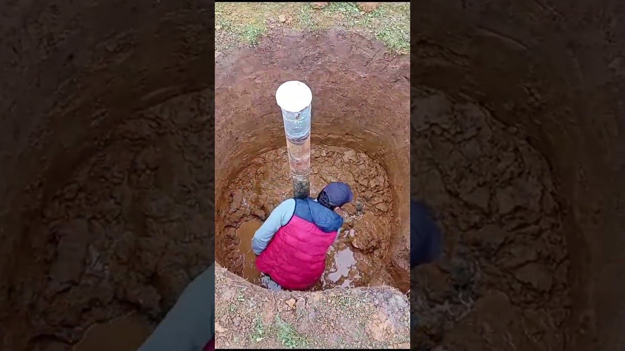 Как смонтировать септик и кессон на даче. Часть 1. смотреть онлайн