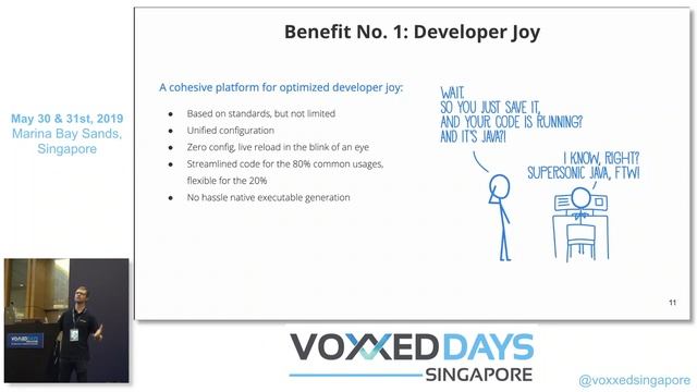 GraalVM native executable for real apps - Voxxed Days Singapore 2019 смотреть онлайн