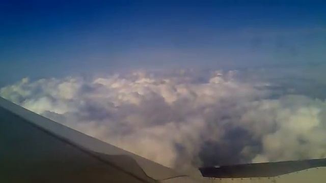 Nuages vue Avion sur le Nord-Est du Tunisie date 09/03/2012 смотреть онлайн