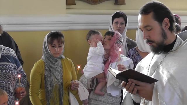 Крещение Насти и Владика. смотреть онлайн