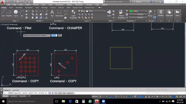 AUTOCAD EXE 3 FOR BEGINNERS IN MARATHI смотреть онлайн