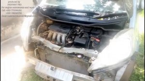 HONDA FIT ( new shape) radiator replacement