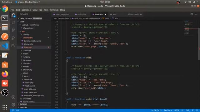 Logs and cache in Codeigniter Part #9 | Codeigniter 4 tutorial in Hindi смотреть онлайн
