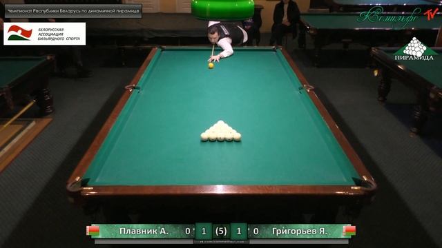 Чемпионат Республики Беларусь. Март 2018. 1/2 финала. Плавник Алексей - Григорьев Ян смотреть онлайн