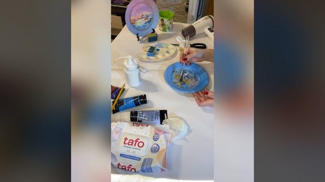 Декоративная тарелка смотреть онлайн