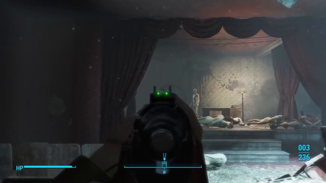 A synth hiding as a mannequin, Fallout 4 смотреть онлайн
