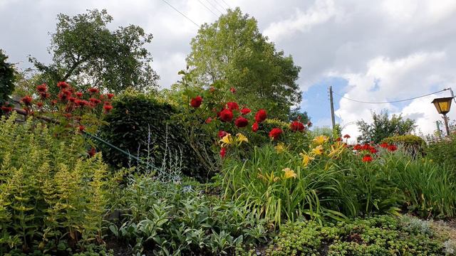 Видео заставка - дачный участок в Германии. Дачный участок. Video screensaver. 4К Видео без звука смотреть онлайн