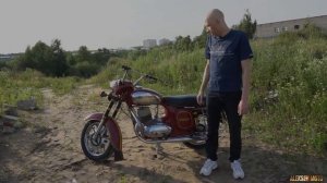 ОБЗОР ЯВА 350 СТАРУШКА МОТОЦИКЛ СССР