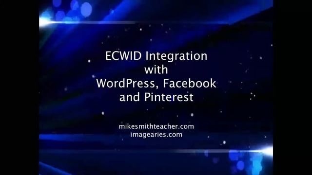 ECWID Integration 00 Splash смотреть онлайн