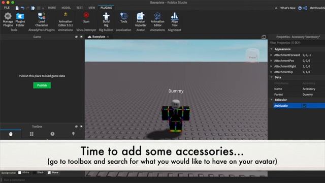 How To Make A Custom Avatar in Roblox Studio (2020) смотреть онлайн