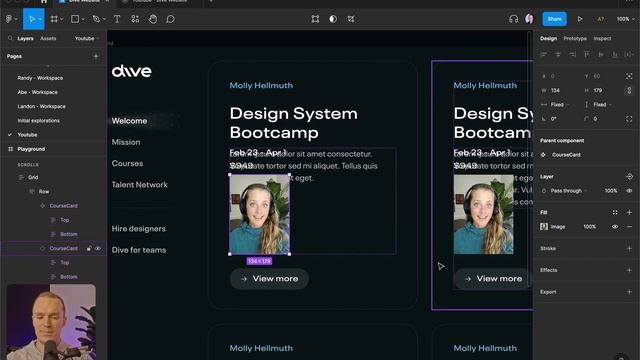 Designing the new Dive website in Figma + Framer смотреть онлайн