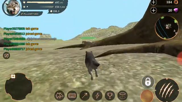 Играю в игру за волка и ем животных игра онлайн смотреть онлайн