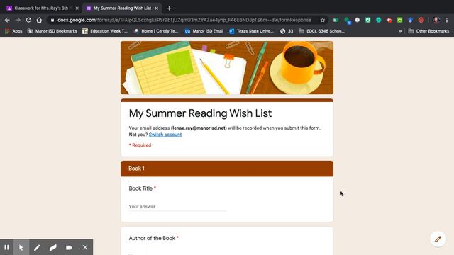 Summer Reading Assignment Instructional Video смотреть онлайн