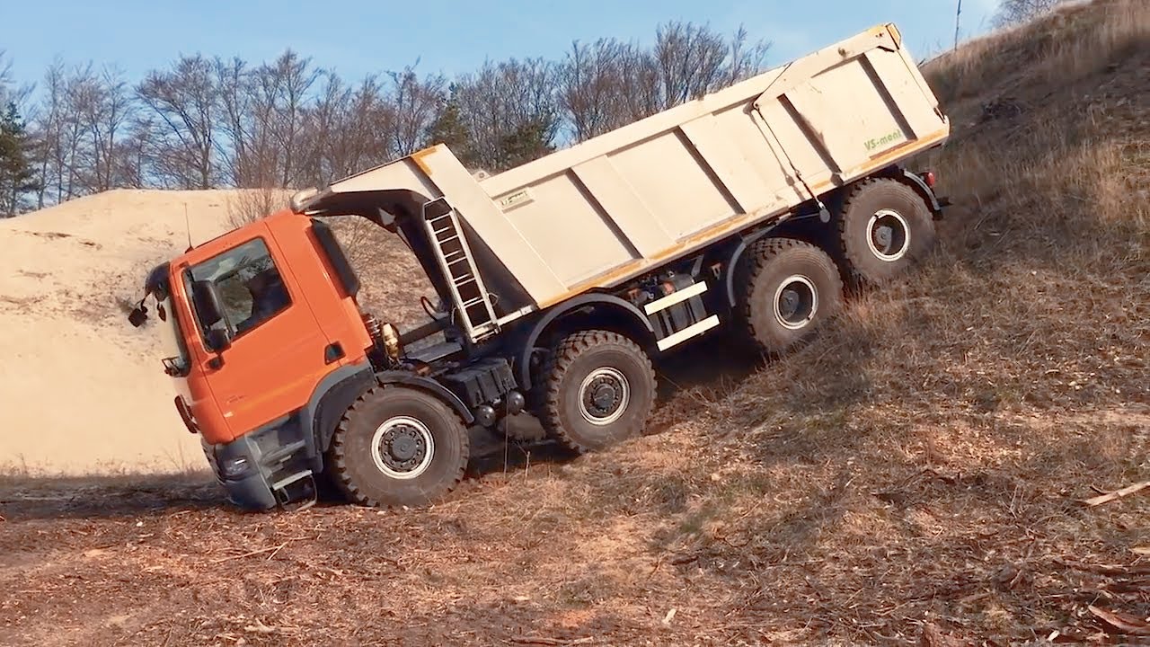 Полноприводные грузовики TATRA, MAN, MERCEDES, SCANIA с колесными формулами 8x8, 10x10, 8x4, 8x6 для смотреть онлайн