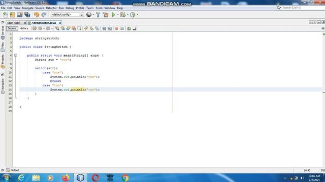Java the complete Reference Ninth Edition (Chapter 5) Example (5) String Switch смотреть онлайн
