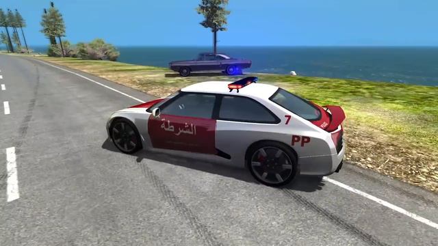 High Speed Police Chases #11 - BeamNG drive смотреть онлайн