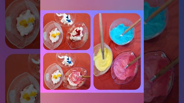 Нетрадиционное рисовании "Рисование пеной" смотреть онлайн