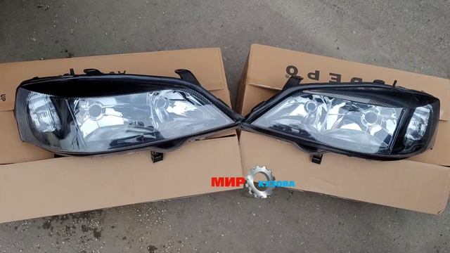 Opel Astra G фары передние новые чёрные depo тюнинг Опель Астра Г седан джи хечбек. МирКузова смотреть онлайн