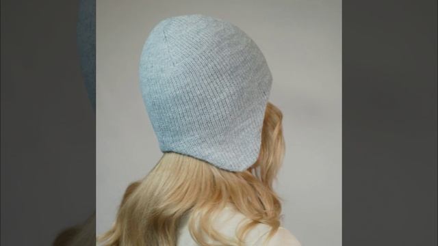 DSR83-3 Ушанка жен. 50% шерсть,50% акрил разм.57 FABRETTI