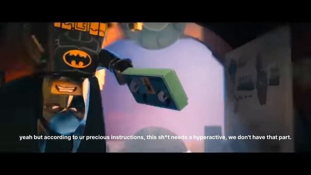 "This sh*t needs a hyperdrive, we don't have that part." meme from "The Lego Movie" (With captions) смотреть онлайн