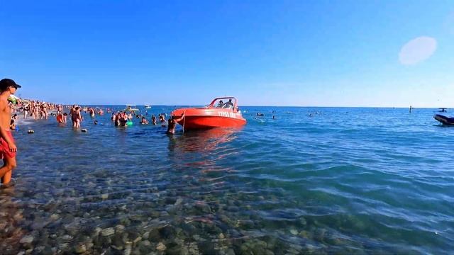 Пляж Лазаревский 2 после обеда и цены! Август 2022. но не 12.08.2022.?ЛАЗАРЕВСКОЕ СЕГОДНЯ?СОЧИ. смотреть онлайн