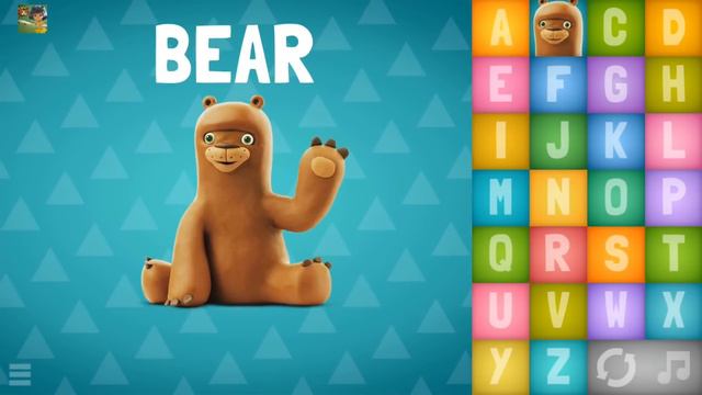 Talking Zoo ABC Teach The Alphabet And Song. learn letters from A to Z Plasticine Alphabet смотреть онлайн