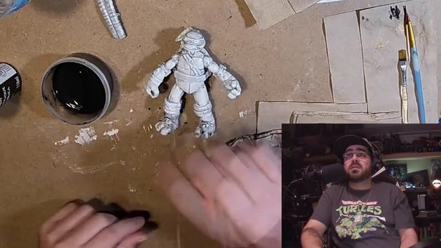 TMNT 2012 Leonardo Action Figure - Custom Paint - Comic Book Style смотреть онлайн