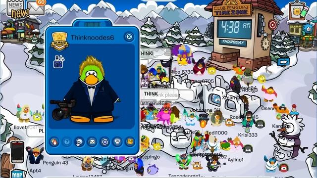 Club Penguin: Think Thursday Adventures - 900K! смотреть онлайн